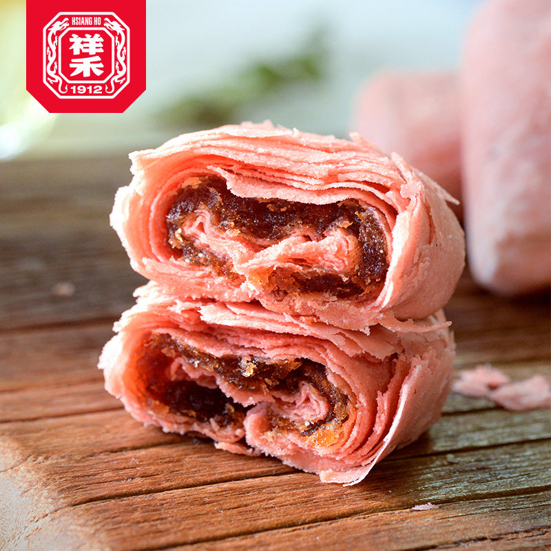 祥禾饽饽铺早餐零食山楂卷传统老式酥皮点心天津特色枣泥卷酥皮卷,淘宝优惠券,粉丝福利购,淘宝优惠卷