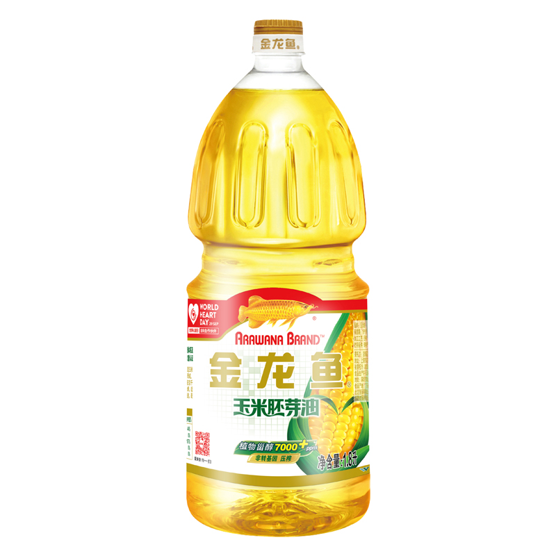 金龙鱼 土榨风味花生油 1.8升 茂名老家自榨100%一级纯花生油