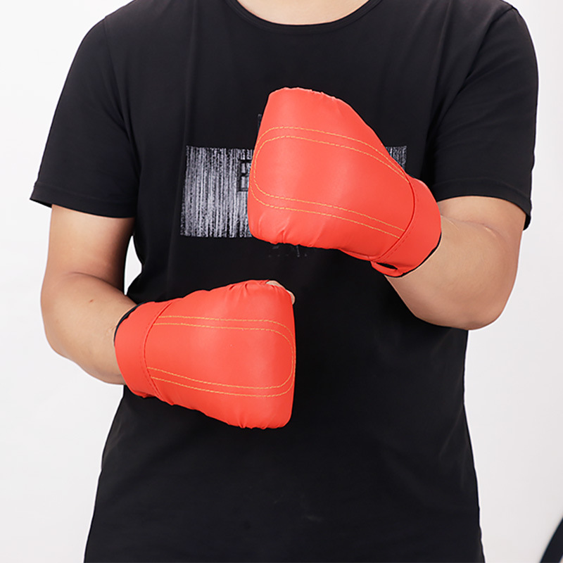 拳击手套散打沙袋专用成人泰拳格斗搏击拳套男女儿童训练散打拳套 - 图2