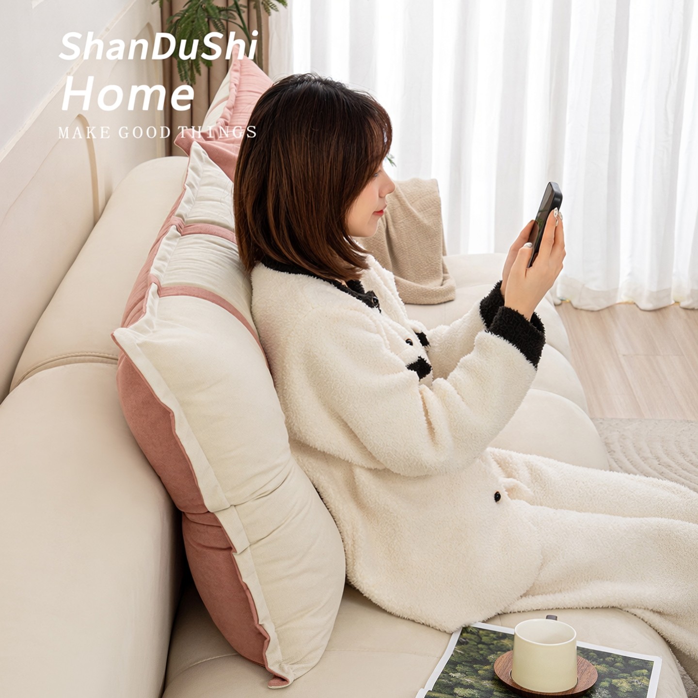 秋冬床头靠枕组合靠背软包床上护腰垫客厅沙发榻榻米靠背垫可拆洗,淘宝优惠券,粉丝福利购,淘宝优惠卷