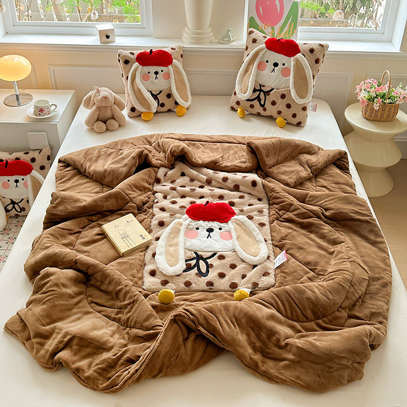 抱枕被子两用二合一加厚折叠汽车枕头被办公室午睡空调毯靠垫冬季,淘宝优惠券,粉丝福利购,淘宝优惠卷