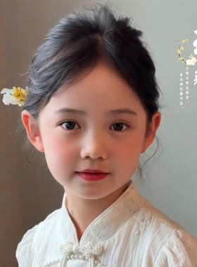 儿童发簪女古风新中式高级感发钗