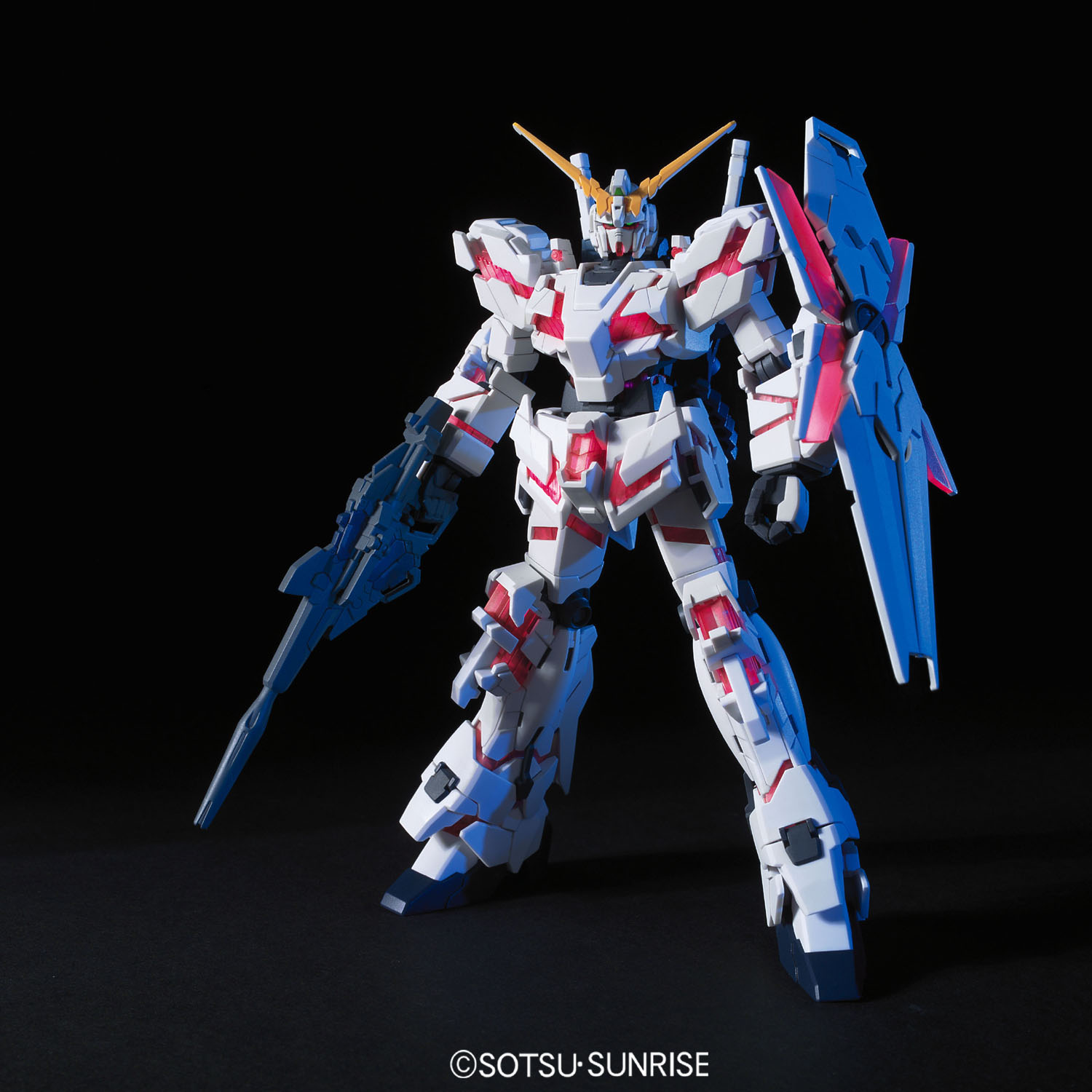 现货 万代 HGUC 1/144 独角兽高达 NTD 毁灭模式 拼装 模型 - 图0