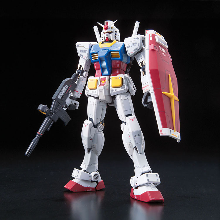 现货万代 RG 01 1/144 RX-78-2元祖高达 RX78高达拼装模型-图0