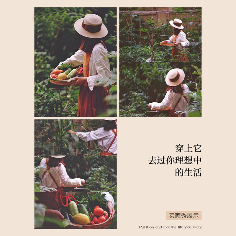 三木青禾围裙定制花艺烘焙厨房家用花店美甲女高颜值年轻款防泼水,淘宝优惠券,粉丝福利购,淘宝优惠卷