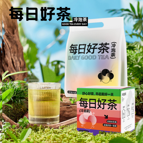 盈康药业每日好茶冷泡茶女生组合花茶包泡水喝蜜桃乌龙茶荔枝红茶