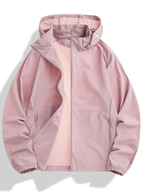 夏季情侣冰丝防晒衣凉爽透气百搭外套男女轻薄款透气户外防晒服