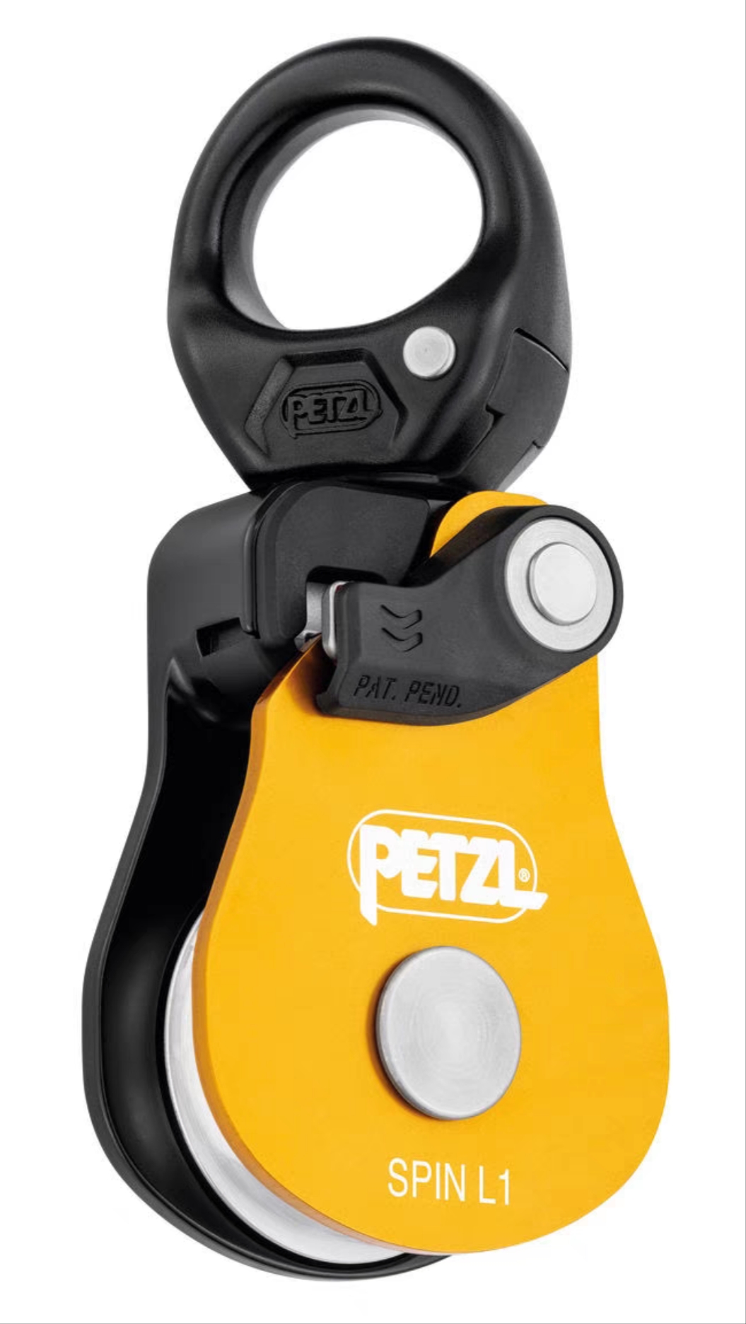 法国攀索PETZL SPIN S1 L1 L1D L2万向高效单双滑轮救援滑轮-图1