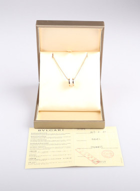 中古「9.5新」宝格丽玫瑰金项链