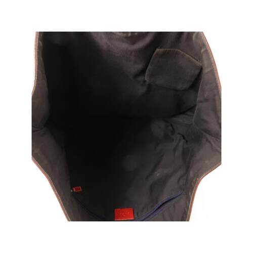 香港中古奢侈品Gucci古驰包C级85新ToteBag托特包帆布托特包棕色 - 图3