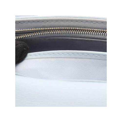 中古二奢LV路易威登女包A级95新Shoulderbag肩包牛皮斜挎包蓝色 - 图3
