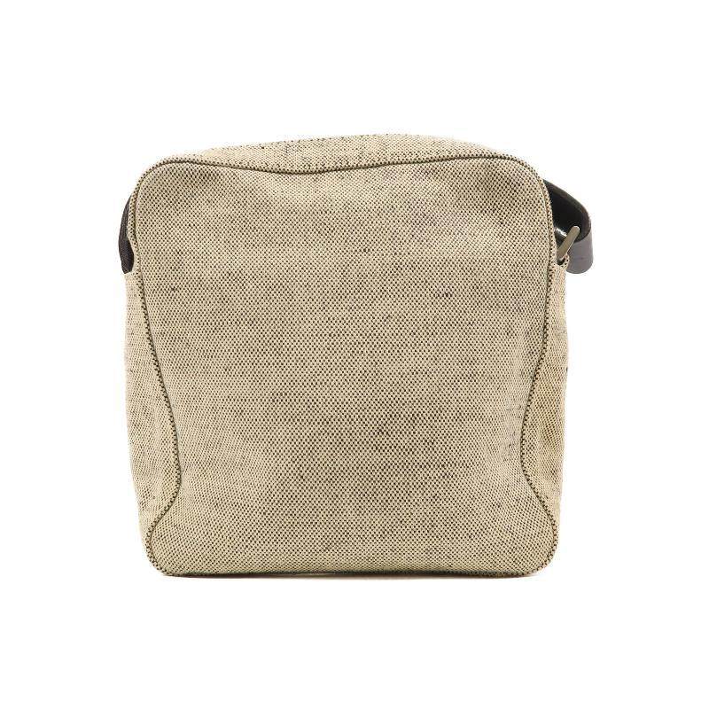 中古Prada普拉达女包B级9新Camera Bag相机包帆布单肩包浅褐色,淘宝优惠券,粉丝福利购,淘宝优惠卷