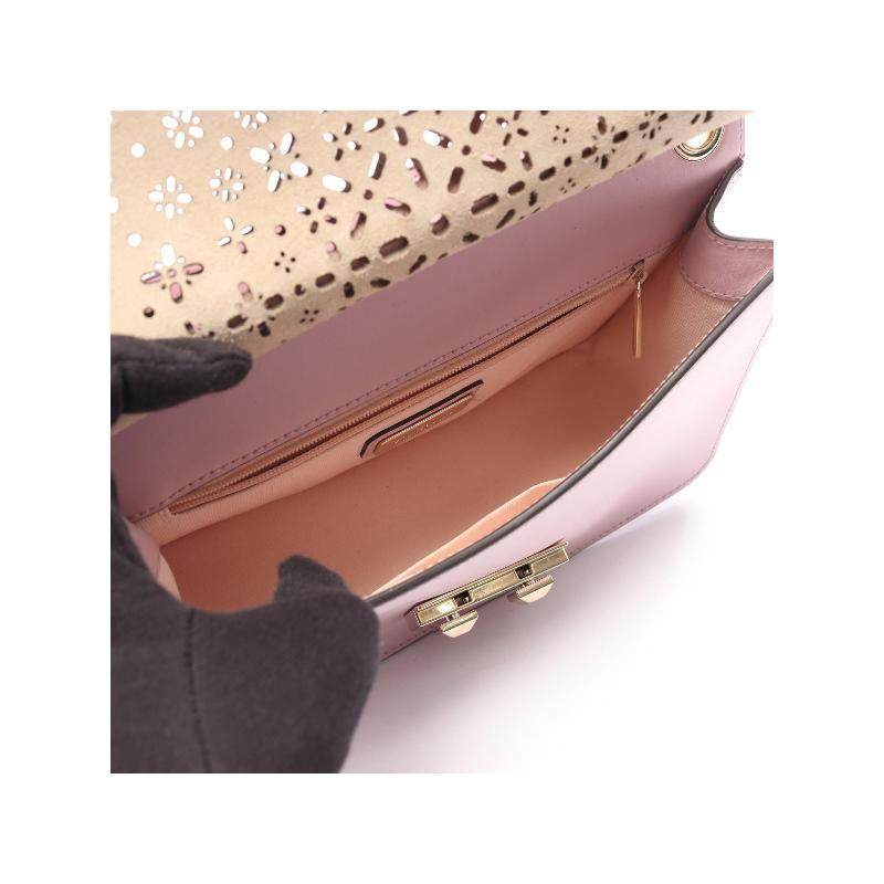 中古Furla芙拉女包A级95新Shoulder bag肩包牛皮单肩包粉色,淘宝优惠券,粉丝福利购,淘宝优惠卷