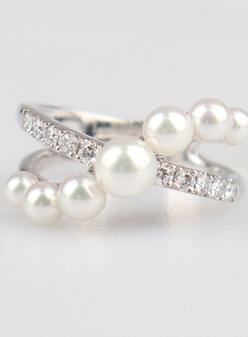 中古「95新」MIKIMOTO戒指