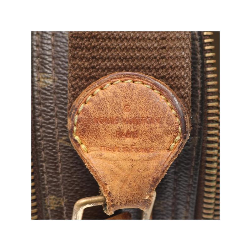 中古LV路易威登女包B级9新Reporter PM记者包涂层防水帆布斜挎包 - 图3