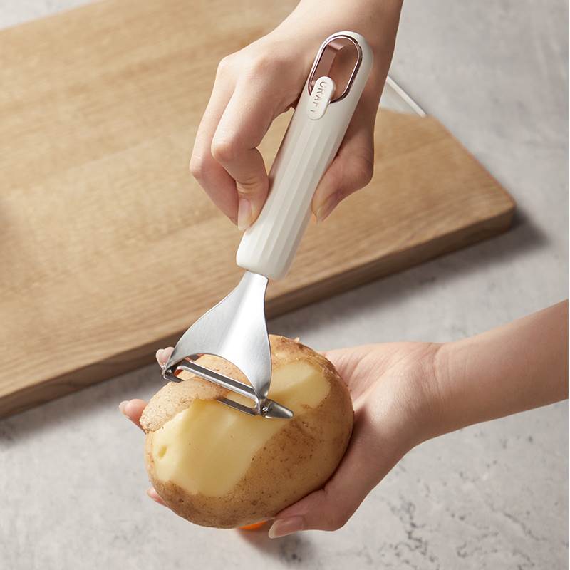 水果削皮器家用厨房专用瓜果蔬菜刮皮神器土豆多功能削苹果刀刨子 - 图0