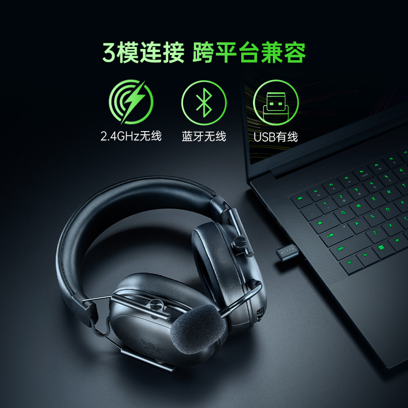 Razer Tornado Black Shark V3X Extreme Edition Wireless Headphones