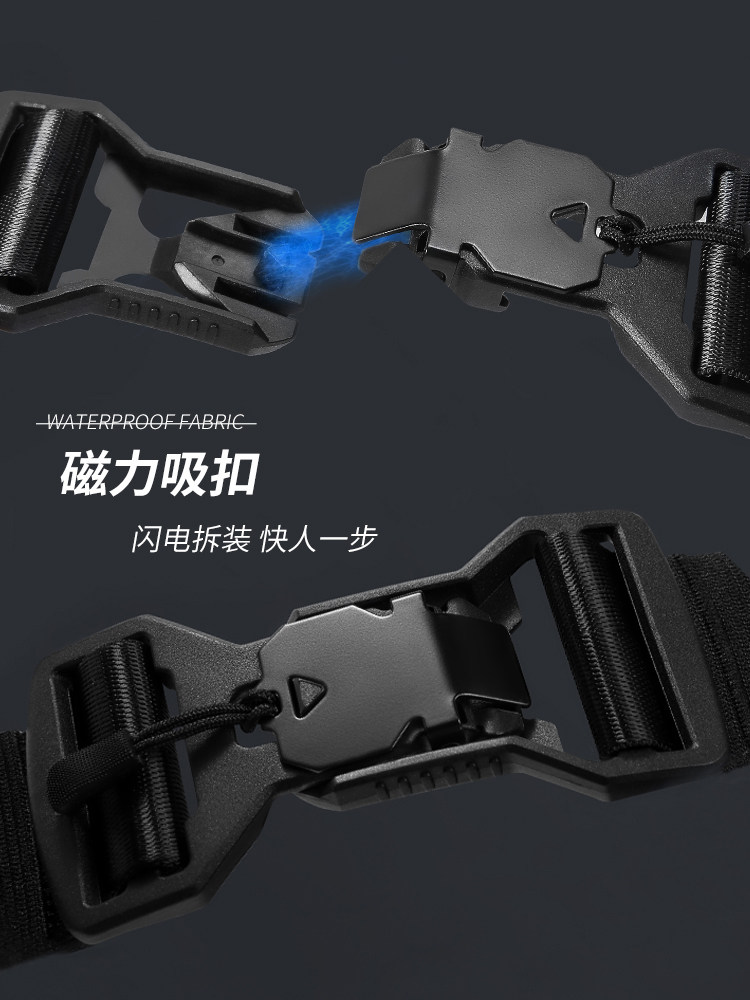 机能邮差包男新款休闲骑行潮包包 nilk奈其男士包袋