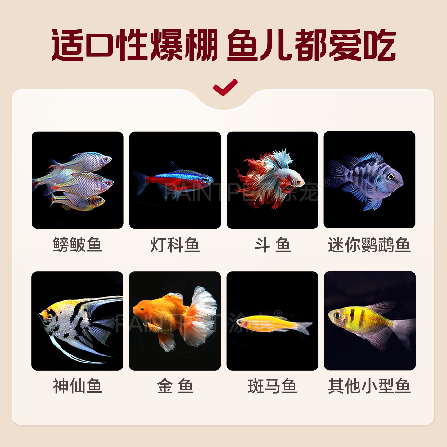 仿生红虫鱼食观赏鱼饲料高蛋白热带鱼食鱼颗粒型缓沉通用小型鱼粮,淘宝优惠券,粉丝福利购,淘宝优惠卷