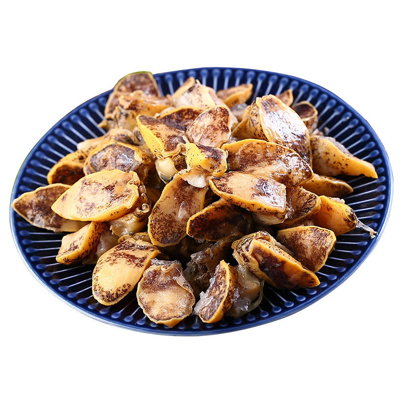 大连特产真空假鲍鱼珍珠鲍小海鲜新鲜海螺肉刺身鲍螺肉500g老婆脚