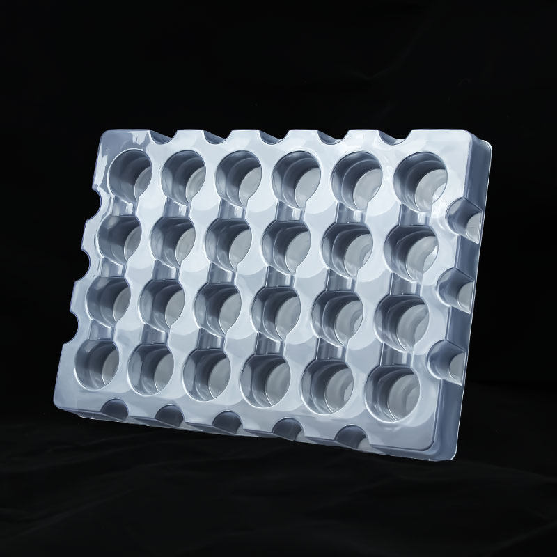 24格圆孔五金零件周转通用吸塑托盘pet加厚电子齿轮底托包装盒子,淘宝优惠券,粉丝福利购,淘宝优惠卷