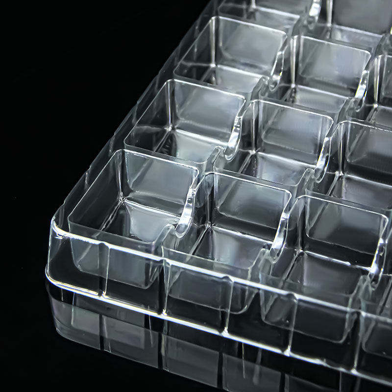 40格现货长方形通用吸塑托盘PET电子五金零件周转底托塑料包装盒,淘宝优惠券,粉丝福利购,淘宝优惠卷