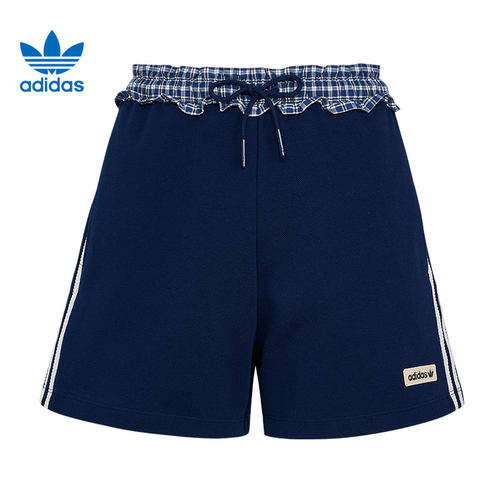 劲浪体育adidas阿迪达斯三叶草夏季女子运动休闲短裤裤子KU9394 - 图3