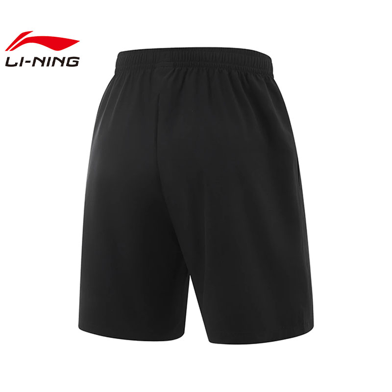 劲浪体育LINING李宁秋冬男子运动必备运动休闲短裤裤子AKSV111-1 - 图0