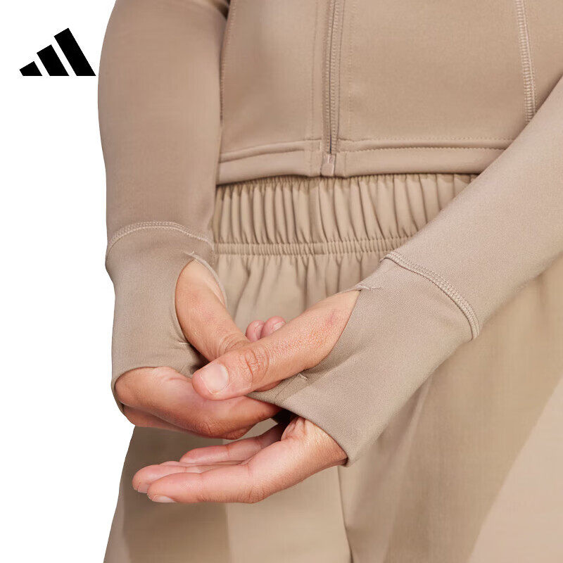 劲浪体育adidas阿迪达斯女子运动休闲立领修身夹克健身外套JW2815,淘宝优惠券,粉丝福利购,淘宝优惠卷