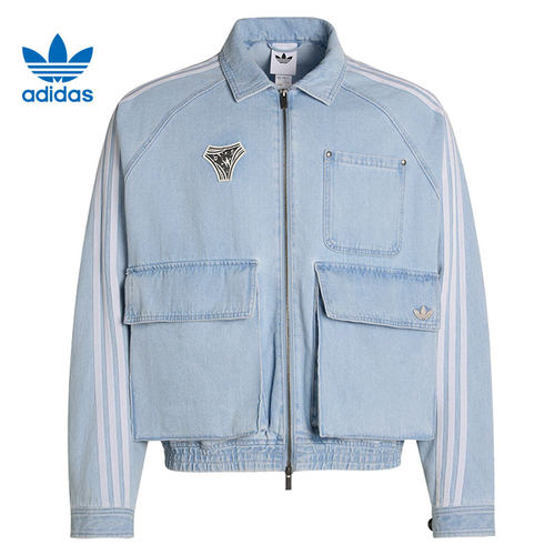 劲浪体育adidas阿迪达斯三叶草男子运动休闲夹克外套KX4824 - 图3