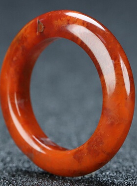 玉思缘南红玛瑙凉山天然玛瑙戒指