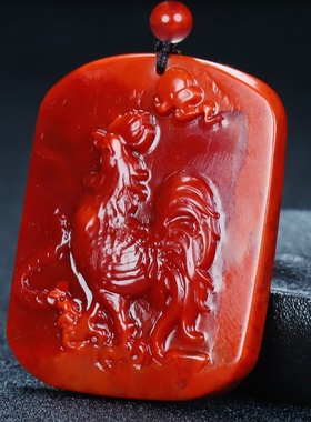 墨雨轩男女款南红玛瑙原石雕刻