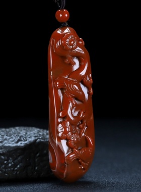 天然吊坠挂件男女款凉山南红玛瑙