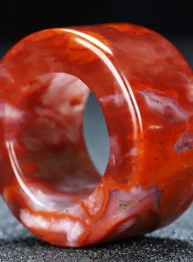 玉思缘南红玛瑙凉山天然玛瑙戒指