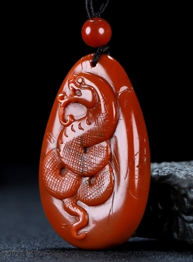 生肖属相儿童款原石凉山南红玛瑙