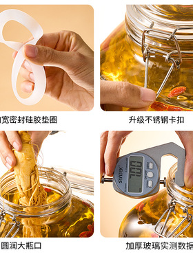 泡酒玻璃瓶青梅杨梅果酒