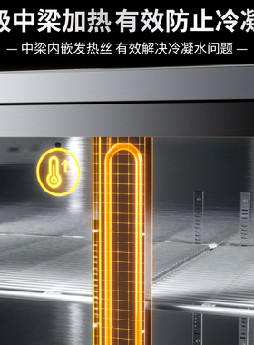 东贝风冷无霜商用冰柜冷藏工作台