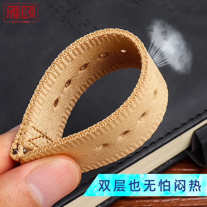 适配卡西欧prg-600yb军绿男手表带 雁颐配件