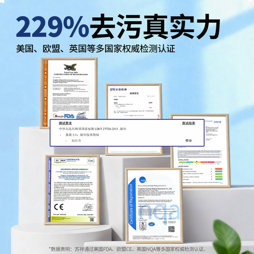 羽绒服去粉底液湿巾清洗剂干洗去污渍便携白色羽绒服专用清洁湿巾 - 图3