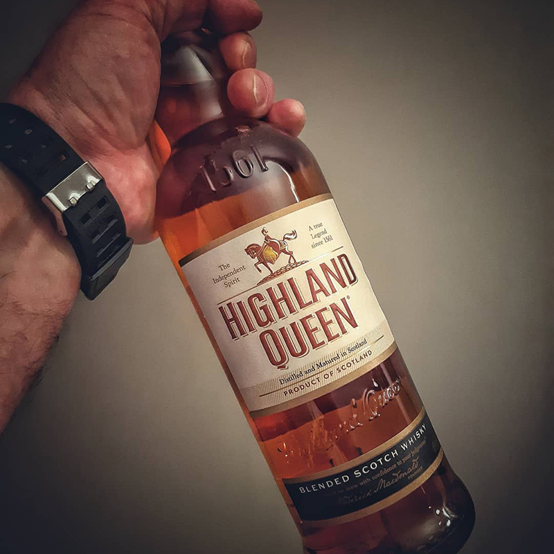 【高地】高地女王调和型苏格兰威士忌酒 正品进口HIGHLAND QUEEN - 图0