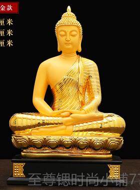 正品简吟 国佛摆件弥勒像业供奉家居紫檀佛木泰色装饰客厅店铺开