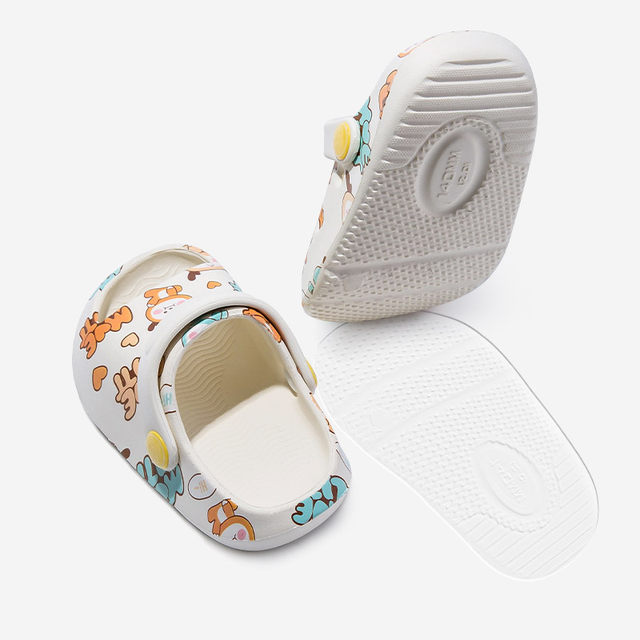 Baby slippers Xia boy 1-3 years old indoor anti-skid children's anti-collision infant soft bottom children's cold slippers girl