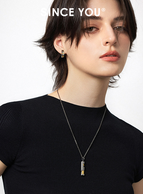sinceyou金矿项链男小众设计