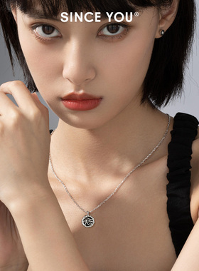 SinceYou荷鲁斯之眼项链男潮酷