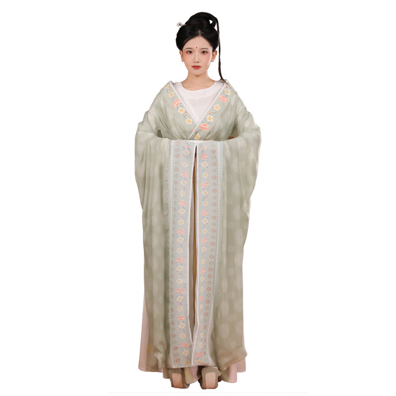 慕晴瑶原创【碧荷】魏晋制南北朝汉服 慕晴瑶汉服