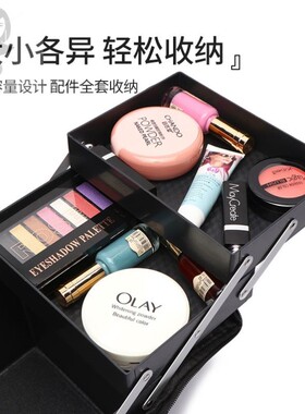 多层嫁接睫毛工具包便携式美睫提箱美容美甲纹绣专业收纳工具箱