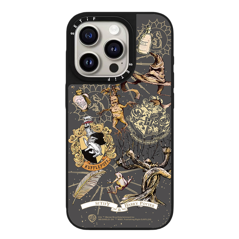 CASETiFiY联名哈利波特徽章16Pro适用iPhone17Promax苹果15plus手机壳12磁吸13防摔14暗黑风华强北平替潮壳女 - 图0