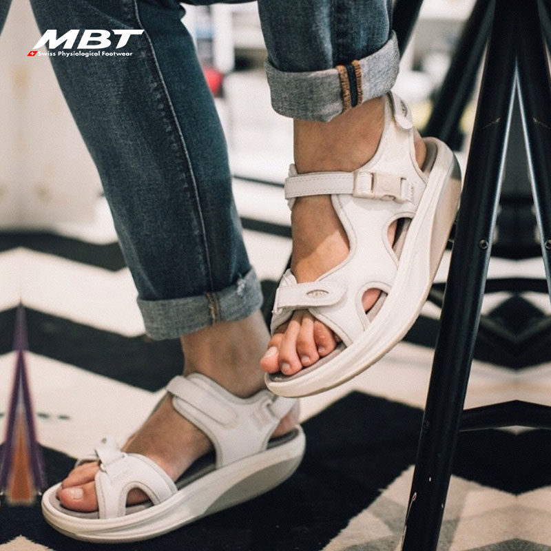 MBT足健康鞋女厚底休闲运动凉鞋 足弓支撑增高魔术贴牛皮 KISUMU,淘宝优惠券,粉丝福利购,淘宝优惠卷