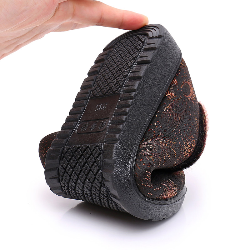 老北京布鞋宝石官方旗舰店冬款棉鞋 宝石布鞋布鞋