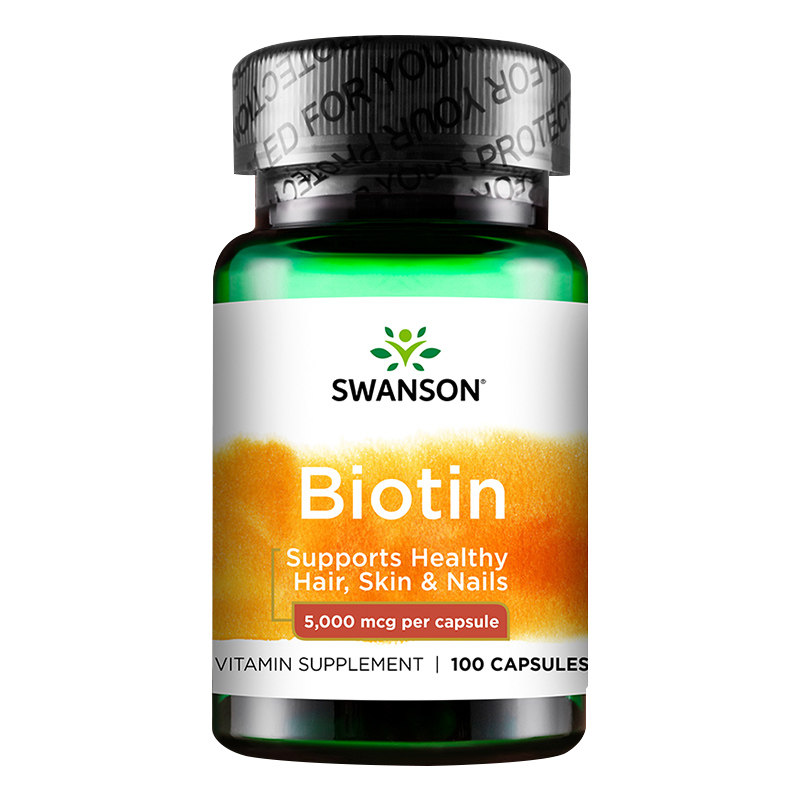斯旺森生物素biotin脱发b7维生素h Yeegar保健品海外B族维生素